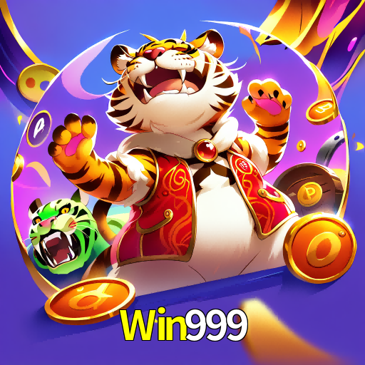 Imagem promocional da Win999 mostrando a plataforma e suas vantagens